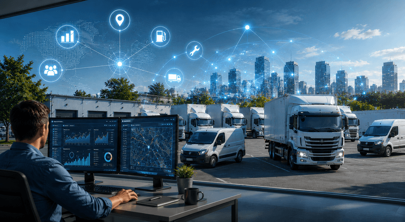 AI in Fleet Management: How It Predicts, Optimizes, and Automates Operations